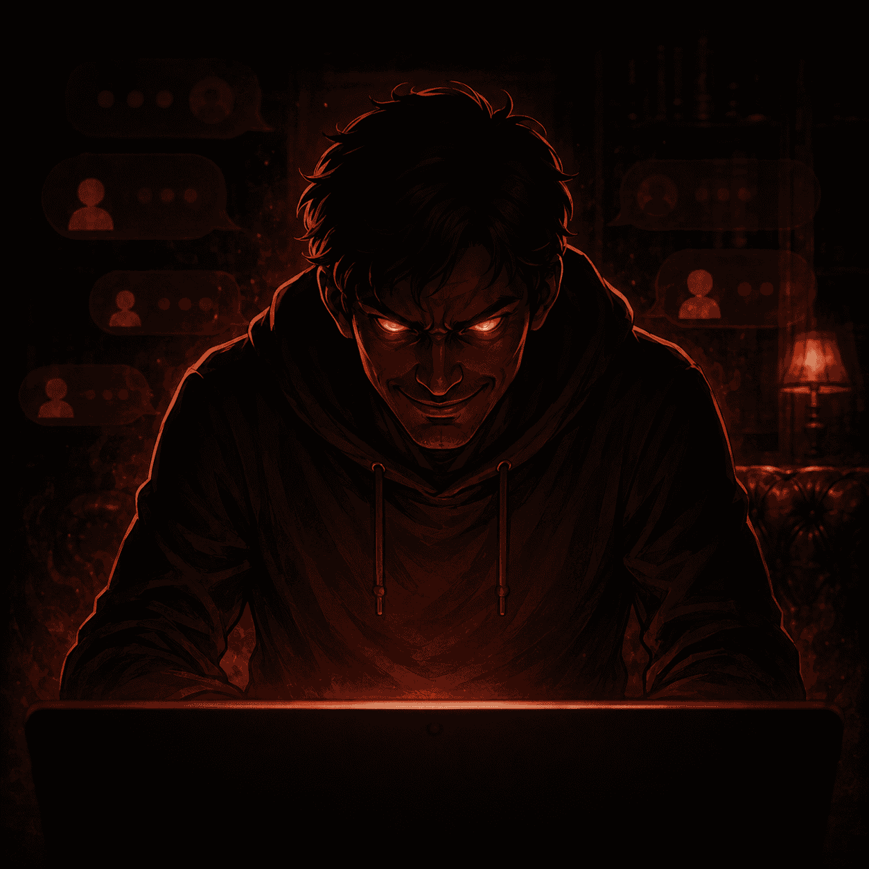 Toxic user behavior inside a live videochat room