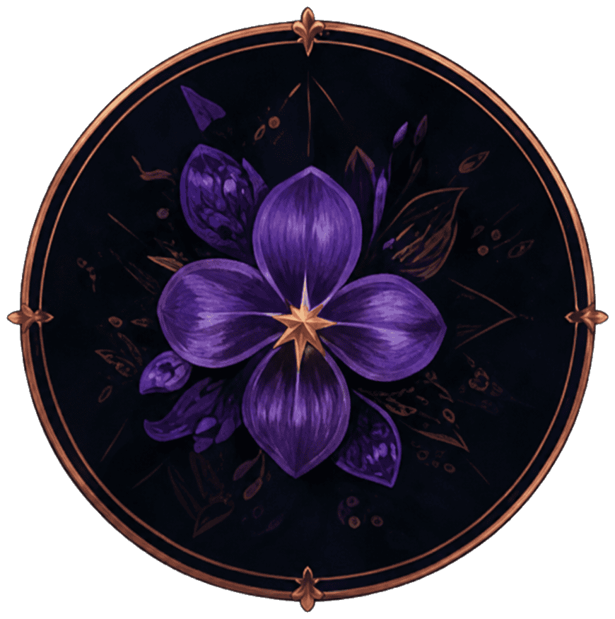 Purple Violette live videochat guide icon