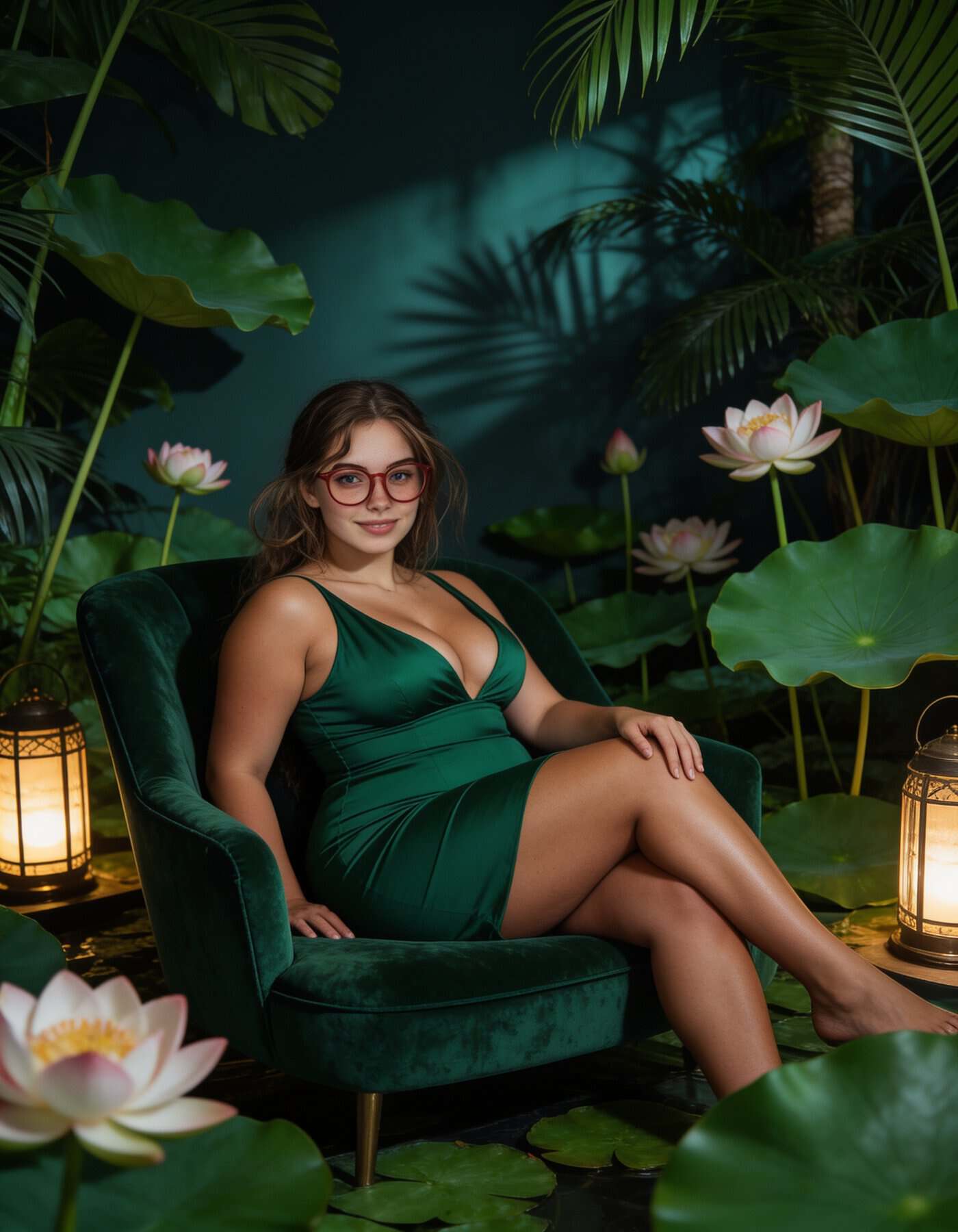 Green Lotus BBW live videochat preview