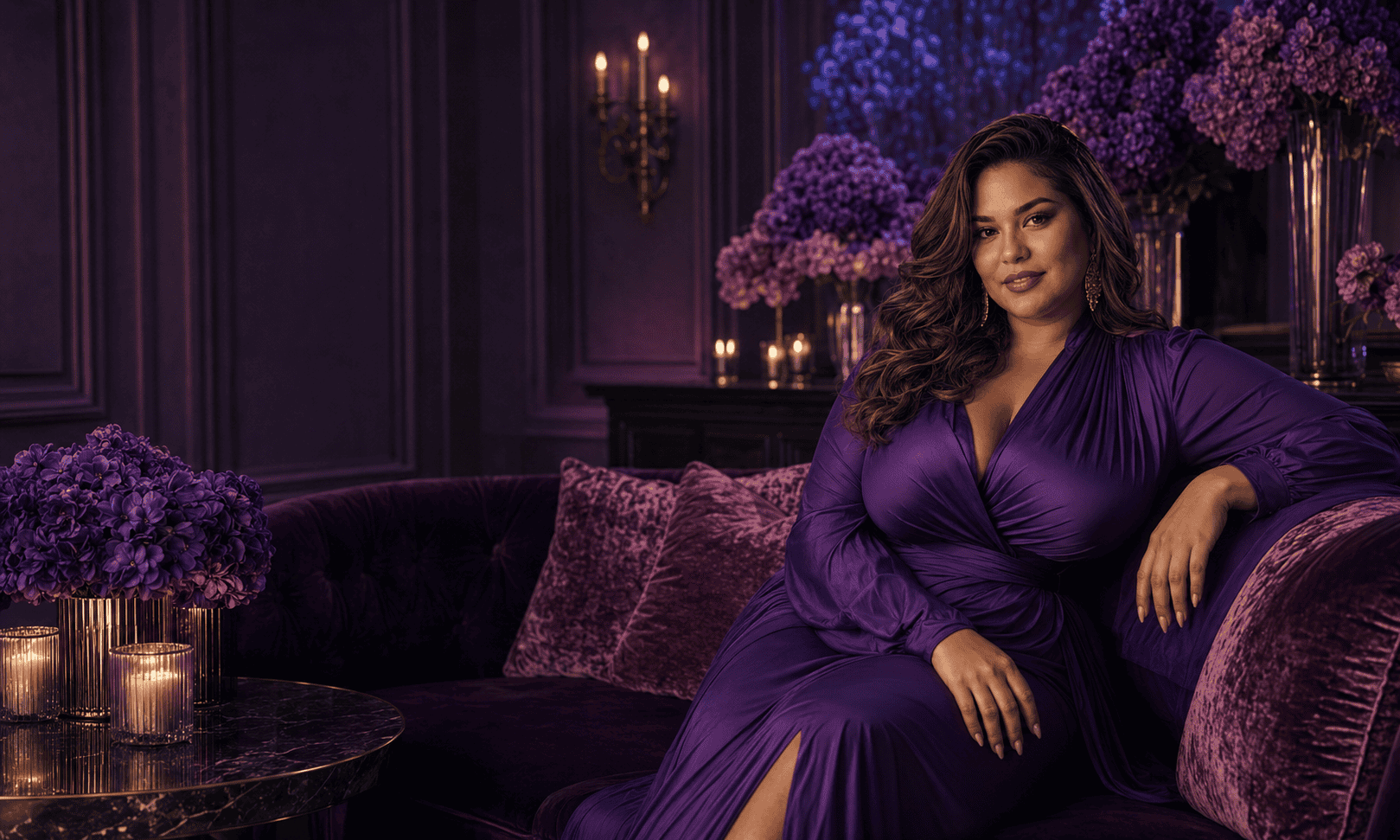 Purple Violette BBW preview