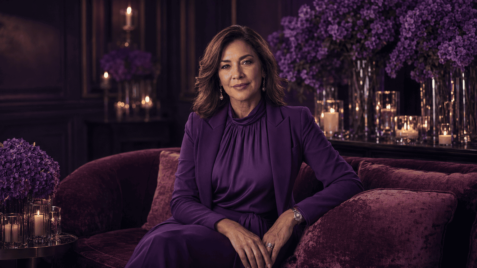 mature livecam on Purple Violette