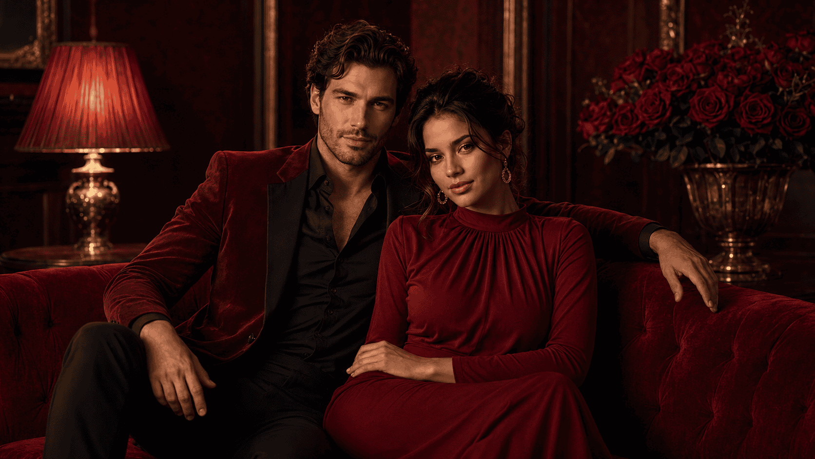 couple cams on Crimson Rose