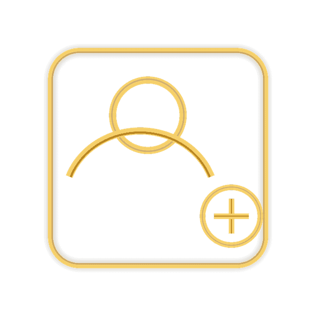 Create account icon