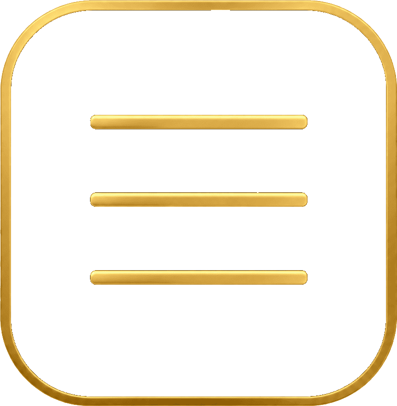 Three-line menu icon